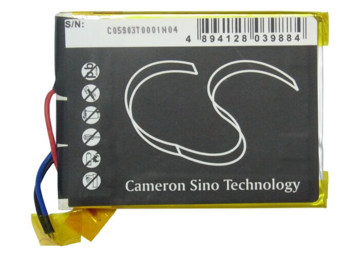 3.7V, 1600mAh, Li-Polymer Battery fits Archos, 43 Internet Tablet, 8300, 5.92Wh