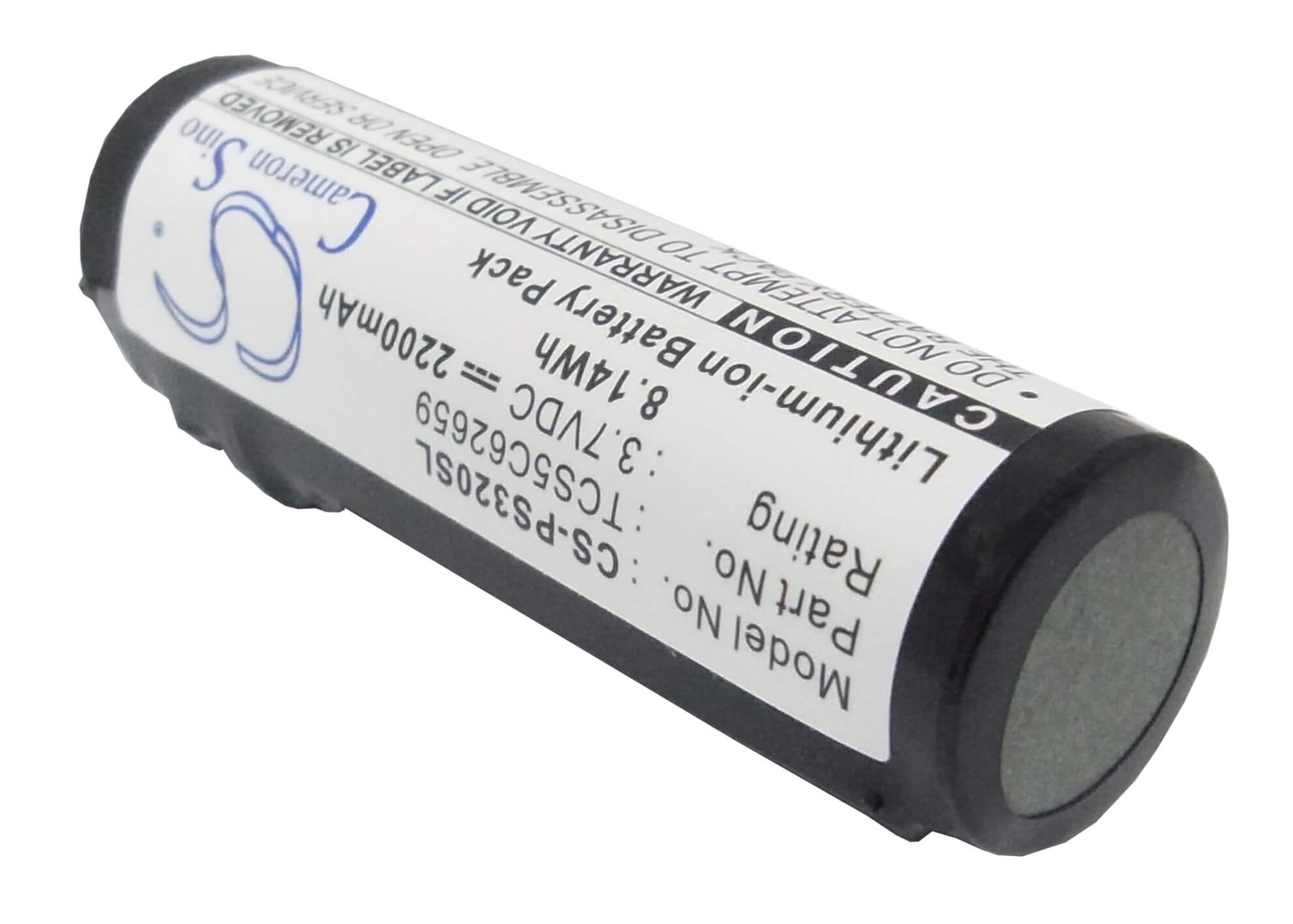 3.7V, 2200mAh, Li-ion Battery fits Philips, Pmc7320, Pmc7320/17 30gb, 8.14Wh