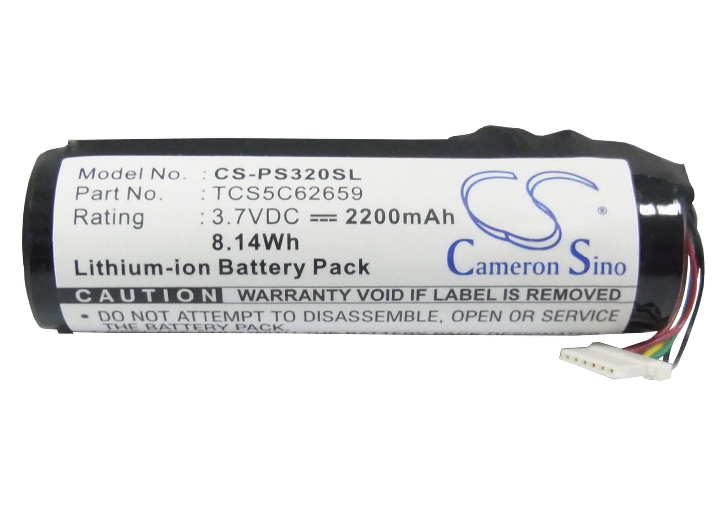 3.7V, 2200mAh, Li-ion Battery fits Philips, Pmc7320, Pmc7320/17 30gb, 8.14Wh