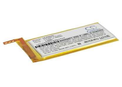 3.7V, 240mAh, Li-Polymer Battery fits Apple, Ipod Nano 5th, 0.888Wh