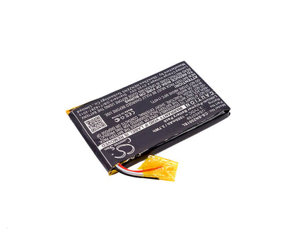 3.7V, 1000mAh, Li-Polymer Battery fits Sony, Nwz-zx1, Walkman Nwz-zx1, 3.7Wh