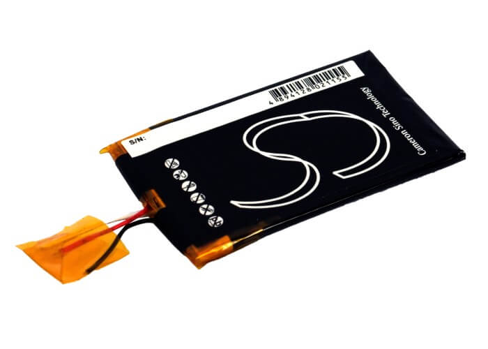 3.7V, 700mAh, Li-Polymer Battery fits Creative, Zen Wav, 2.59Wh