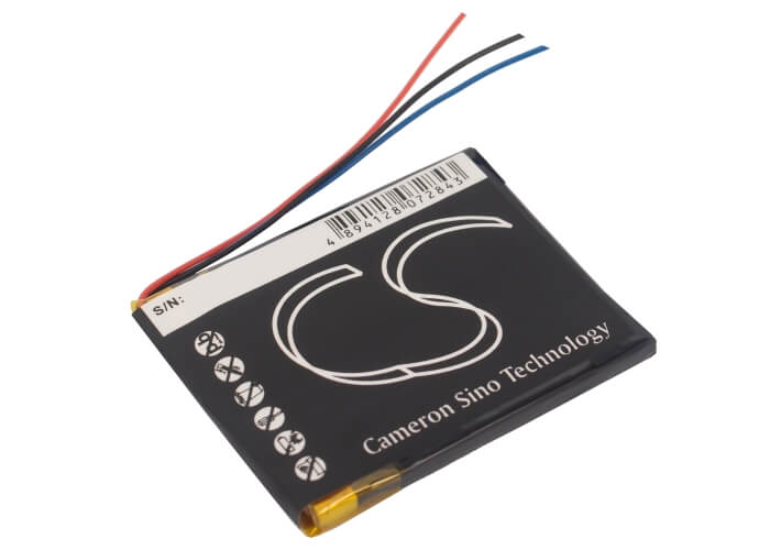 3.7V, 1400mAh, Li-Polymer Battery fits Philips, Gogear Muse, Sa2mus16s/02, 5.18Wh