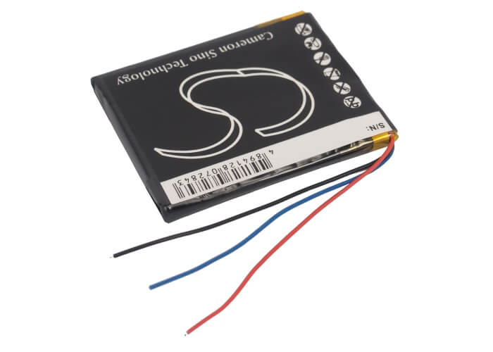 3.7V, 1400mAh, Li-Polymer Battery fits Philips, Gogear Muse, Sa2mus16s/02, 5.18Wh