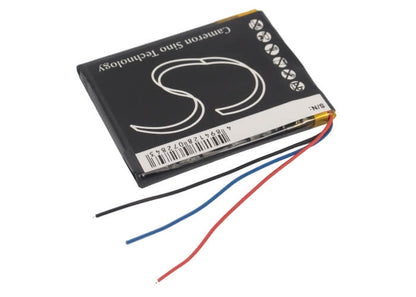3.7V, 1400mAh, Li-Polymer Battery fits Philips, Gogear Muse, Sa2mus16s/02, 5.18Wh