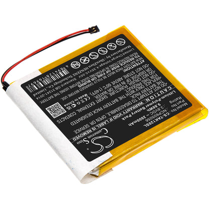 3.8V, 2600mAh, Li-Polymer Battery fits Astell & Kern, Ak120, 9.88Wh