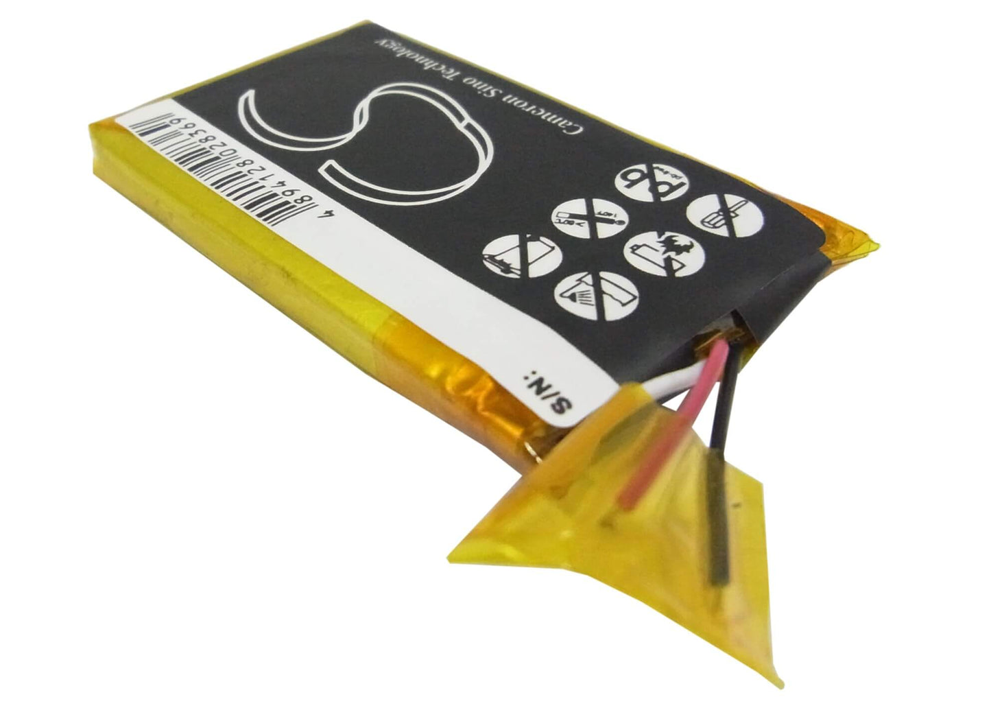 3.7V, 970mAh, Li-Polymer Battery fits Sony, Mx-m70, Mx-m75, 3.589Wh