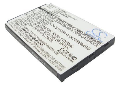 3.7V, 800mAh, Li-ion Battery fits Sirius, Gex-xmp3, Xmp3h1, 2.96Wh