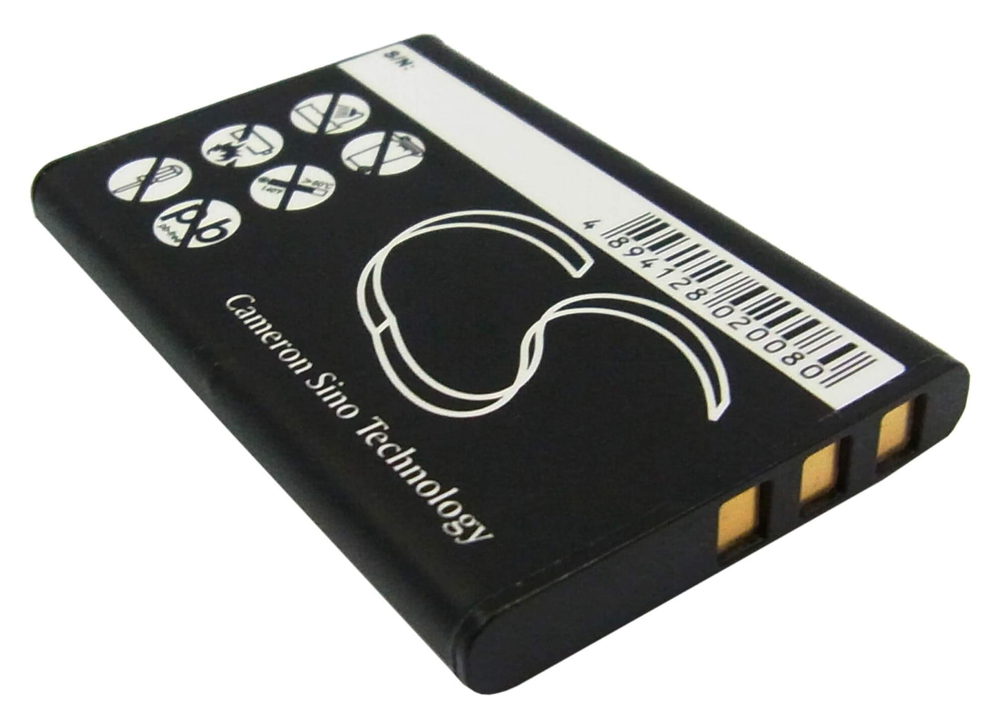 3.7V, 1200mAh, Li-ion Battery fits Govideo, Pvp4040, 4.44Wh