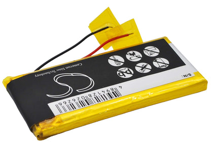 3.7V, 330mAh, Li-Polymer Battery fits Sony, Nw-e403, Nw-e405, 1.221Wh