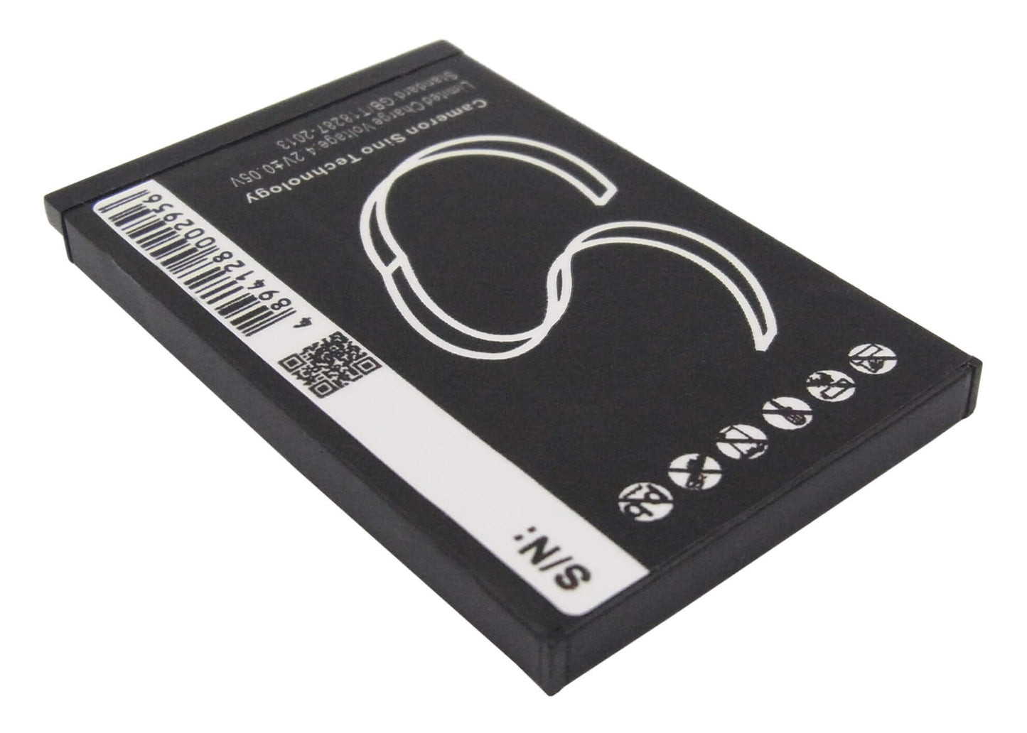 3.7V, 780mAh, Li-ion Battery fits Creative, Zen Micro, Zen Micro 4gb, 2.886Wh