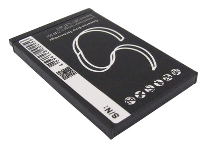 3.7V, 780mAh, Li-ion Battery fits Creative, Zen Micro, Zen Micro 4gb, 2.886Wh
