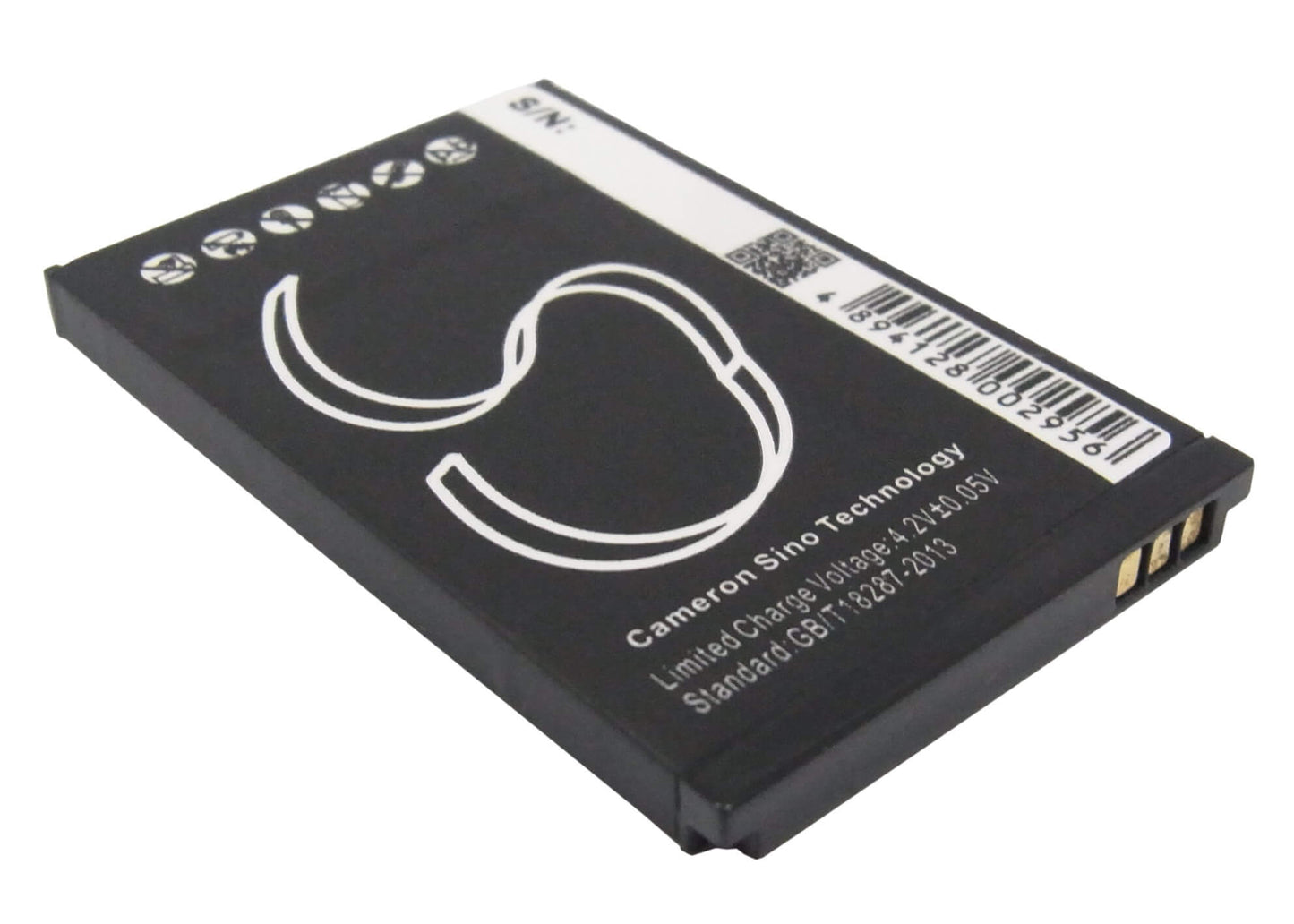 3.7V, 780mAh, Li-ion Battery fits Creative, Zen Micro, Zen Micro 4gb, 2.886Wh