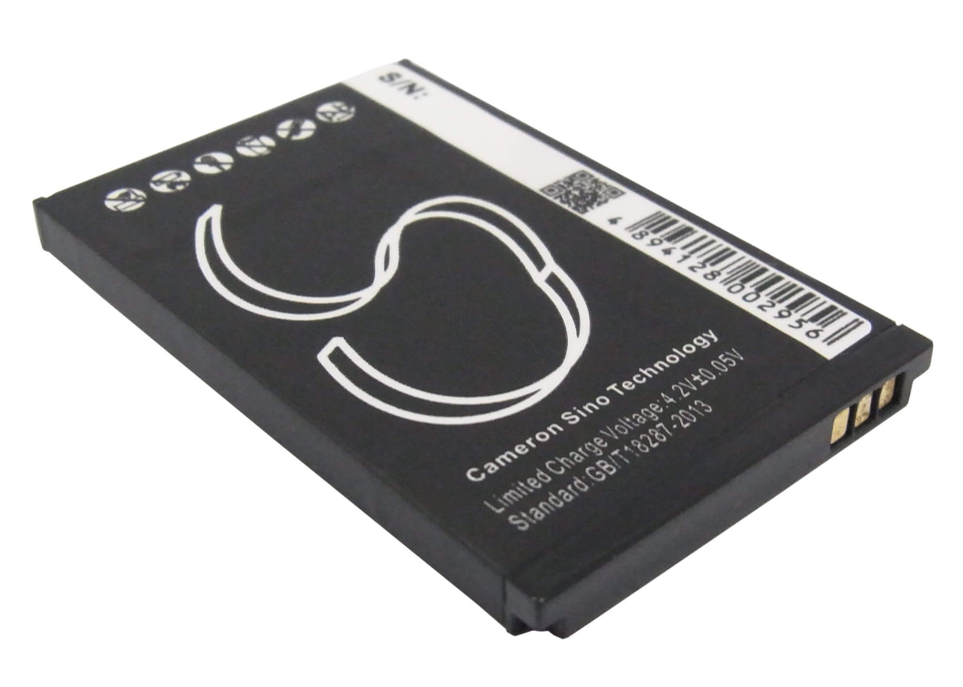 3.7V, 780mAh, Li-ion Battery fits Creative, Zen Micro, Zen Micro 4gb, 2.886Wh