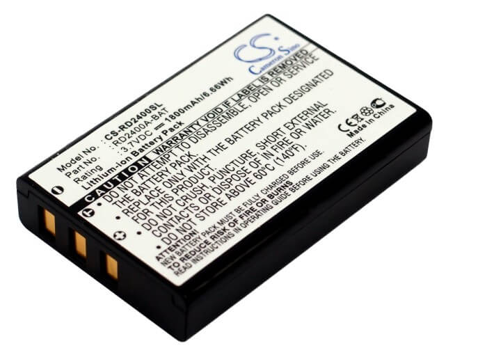 3.7V, 1800mAh, Li-ion Battery fits Thomson, X-2400, 6.66Wh
