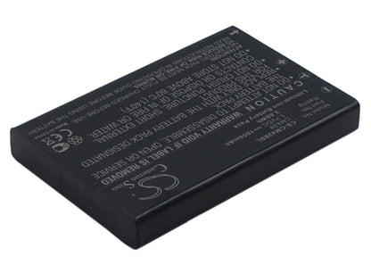 3.7V, 1050mAh, Li-ion Battery fits Creative, Divi Cam 428 Portable Mp3 Play, 3.885Wh