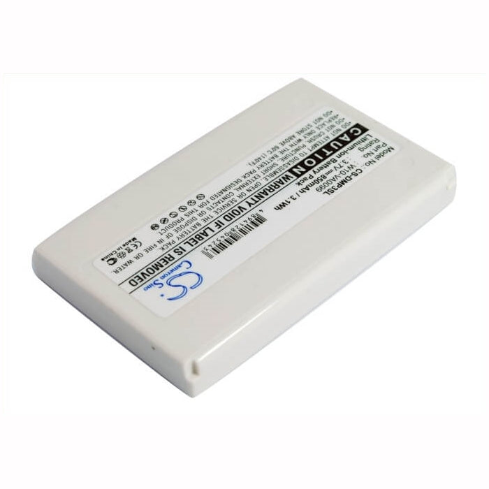 3.7V, 850mAh, Li-ion Battery fits Minon, Dmp-3, 3.145Wh