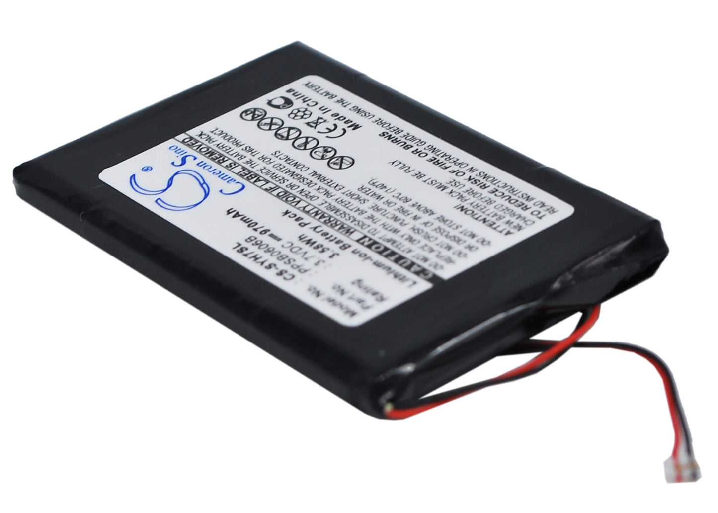 3.7V, 970mAh, Li-ion Battery fits Samsung, Yp-yh7, 3.589Wh