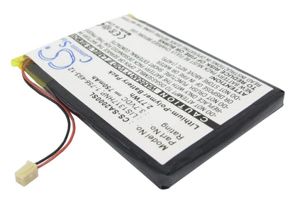 3.7V, 750mAh, Li-Polymer Battery fits Sony, Nw-a2000, Nw-hd3, 2.775Wh