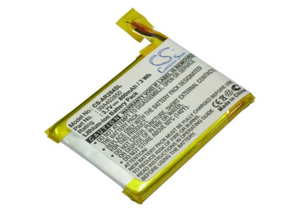 3.7V, 800mAh, Li-Polymer Battery fits Archos, 28 Internet Tablet, 8100, 2.96Wh