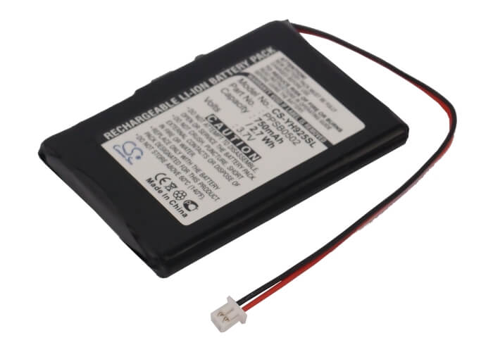 3.7V, 750mAh, Li-ion Battery fits Samsung, Yh-920, Yh-925 Mp3 Player, 2.775Wh