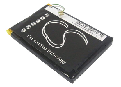 3.7V, 950mAh, Li-Polymer Battery fits Iriver, Clix 2 2gb, Clix 2 4gb, 3.515Wh