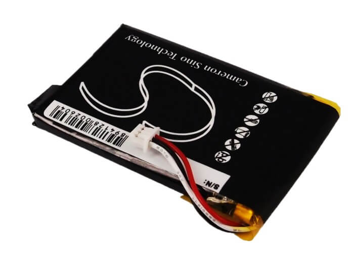 3.7V, 900mAh, Li-Polymer Battery fits Apple, Ipod 4th Generation, Ipod Photo, 3.33Wh