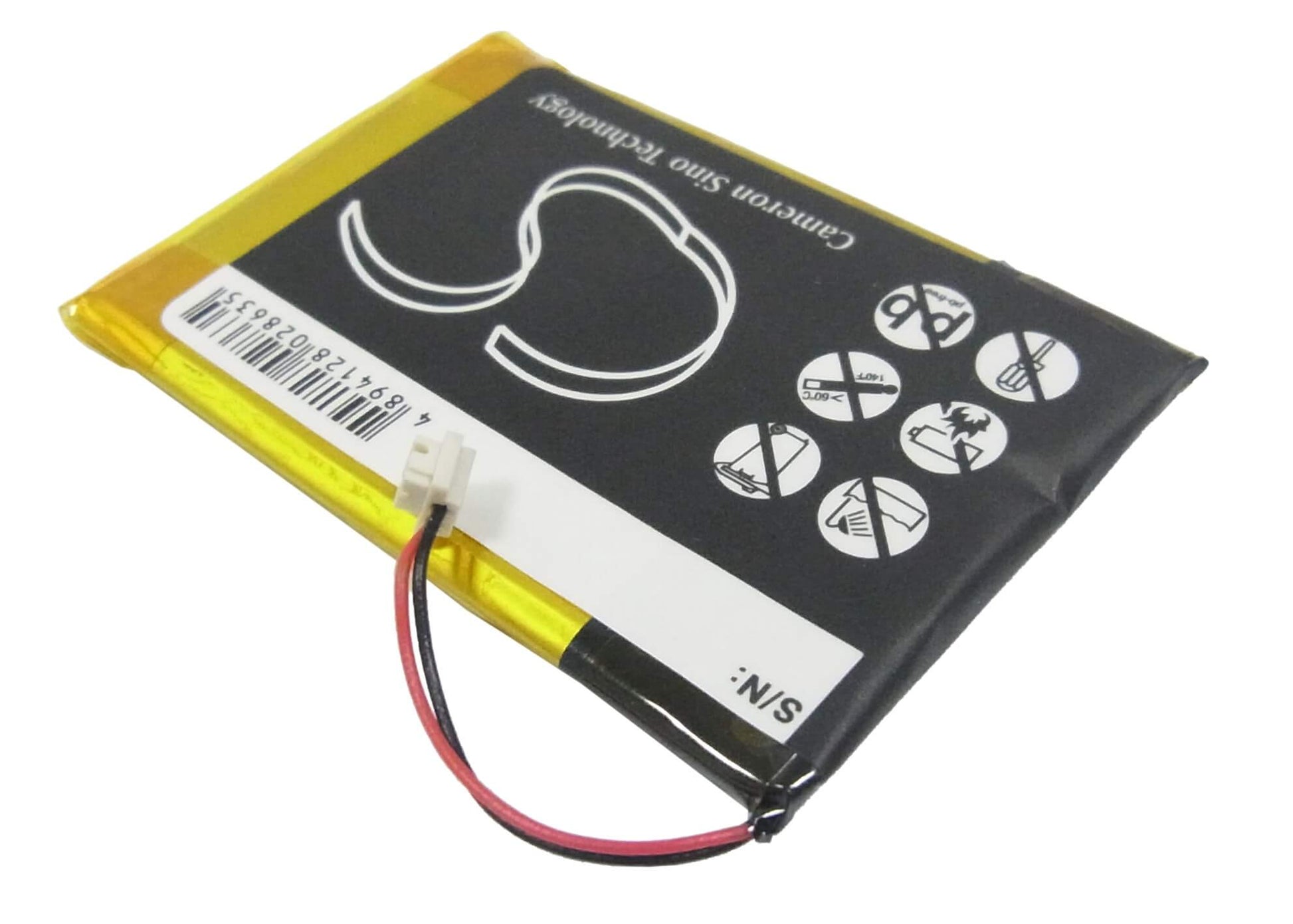 3.7V, 560mAh, Li-Polymer Battery fits Insignia, Ns-4v24, Ns-8v24, 2.072Wh