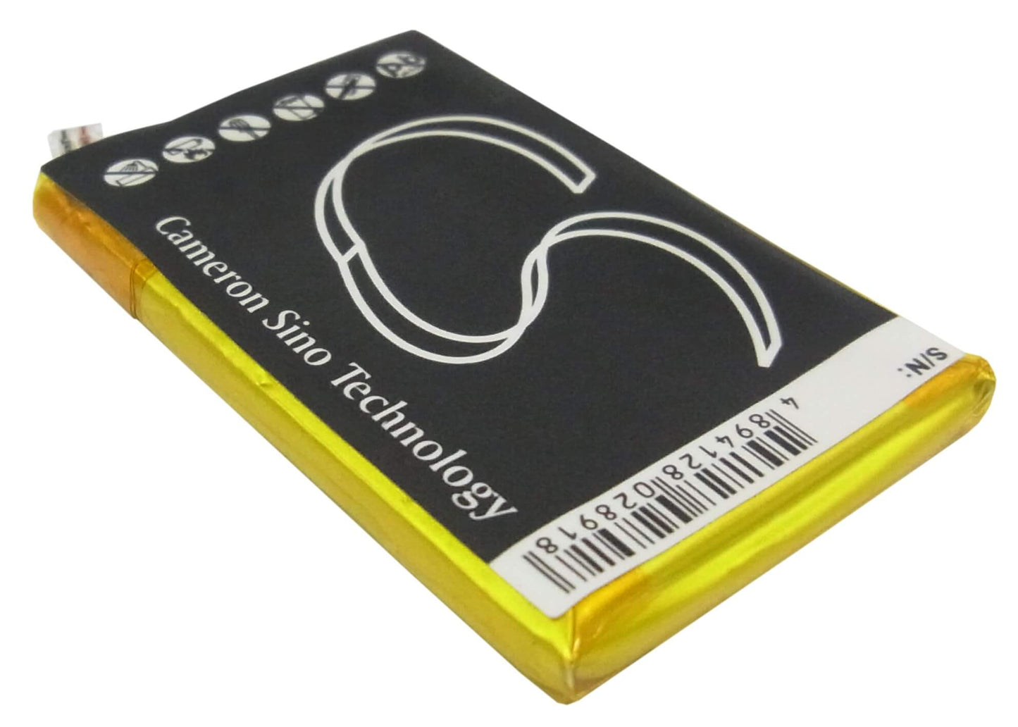 3.7V, 610mAh, Li-Polymer Battery fits Samsung, Yp-p3, Yp-p3cb/xsh, 2.257Wh
