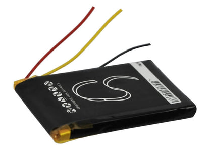 3.7V, 800mAh, Li-Polymer Battery fits Philips, Gogear Sa6037, Gogear Sa6044, 2.96Wh