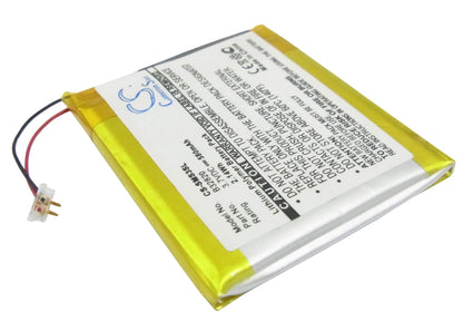 3.7V, 580mAh, Li-Polymer Battery fits Samsung, Yp-s3aw, Yp-s3aw/xsh, 2.146Wh