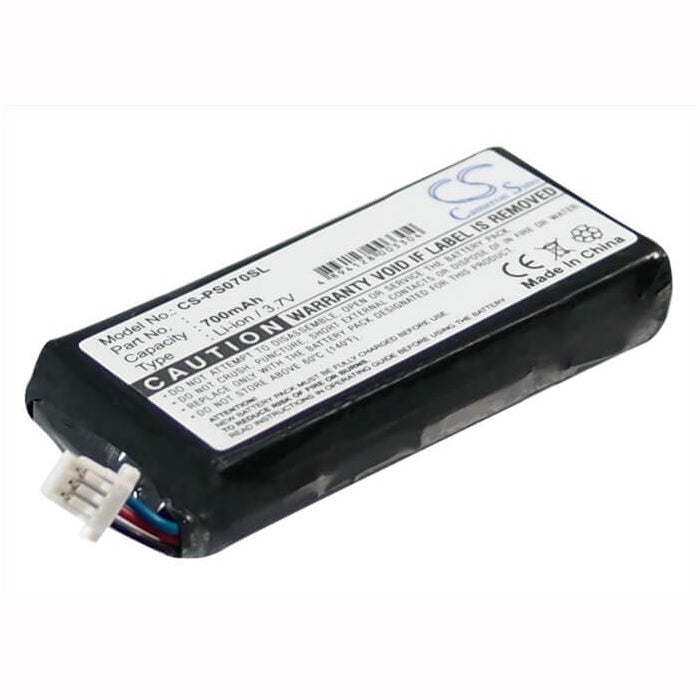 3.7V, 700mAh, Li-ion Battery fits Philips, Gogear Hdd1630 6gb, Hdd1630/17 6gb, 2.59Wh