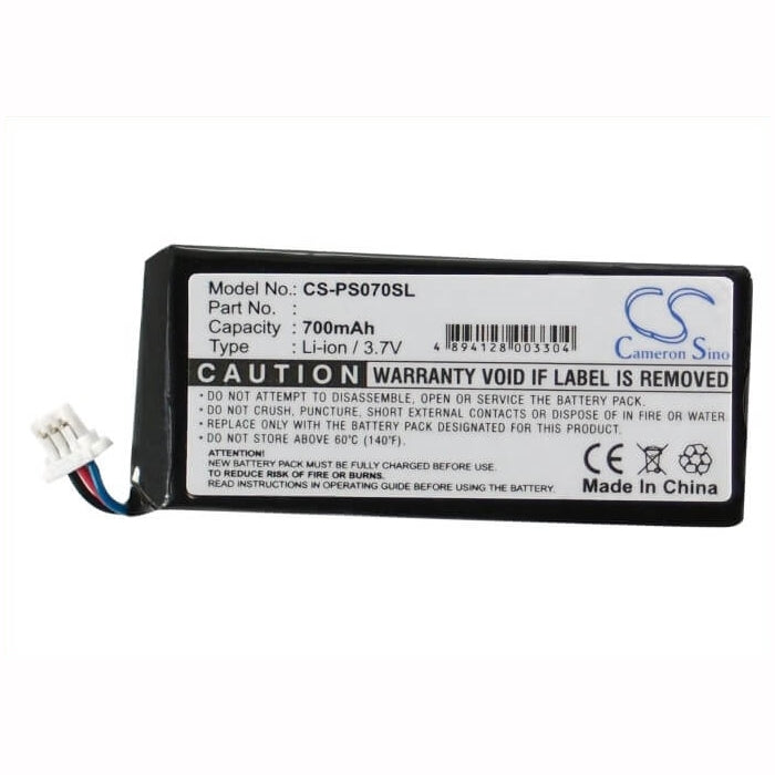 3.7V, 700mAh, Li-ion Battery fits Philips, Gogear Hdd1630 6gb, Hdd1630/17 6gb, 2.59Wh