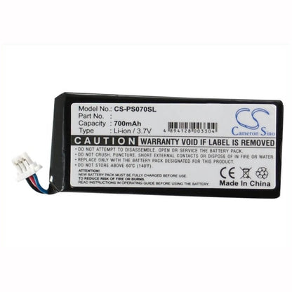 3.7V, 700mAh, Li-ion Battery fits Philips, Gogear Hdd1630 6gb, Hdd1630/17 6gb, 2.59Wh