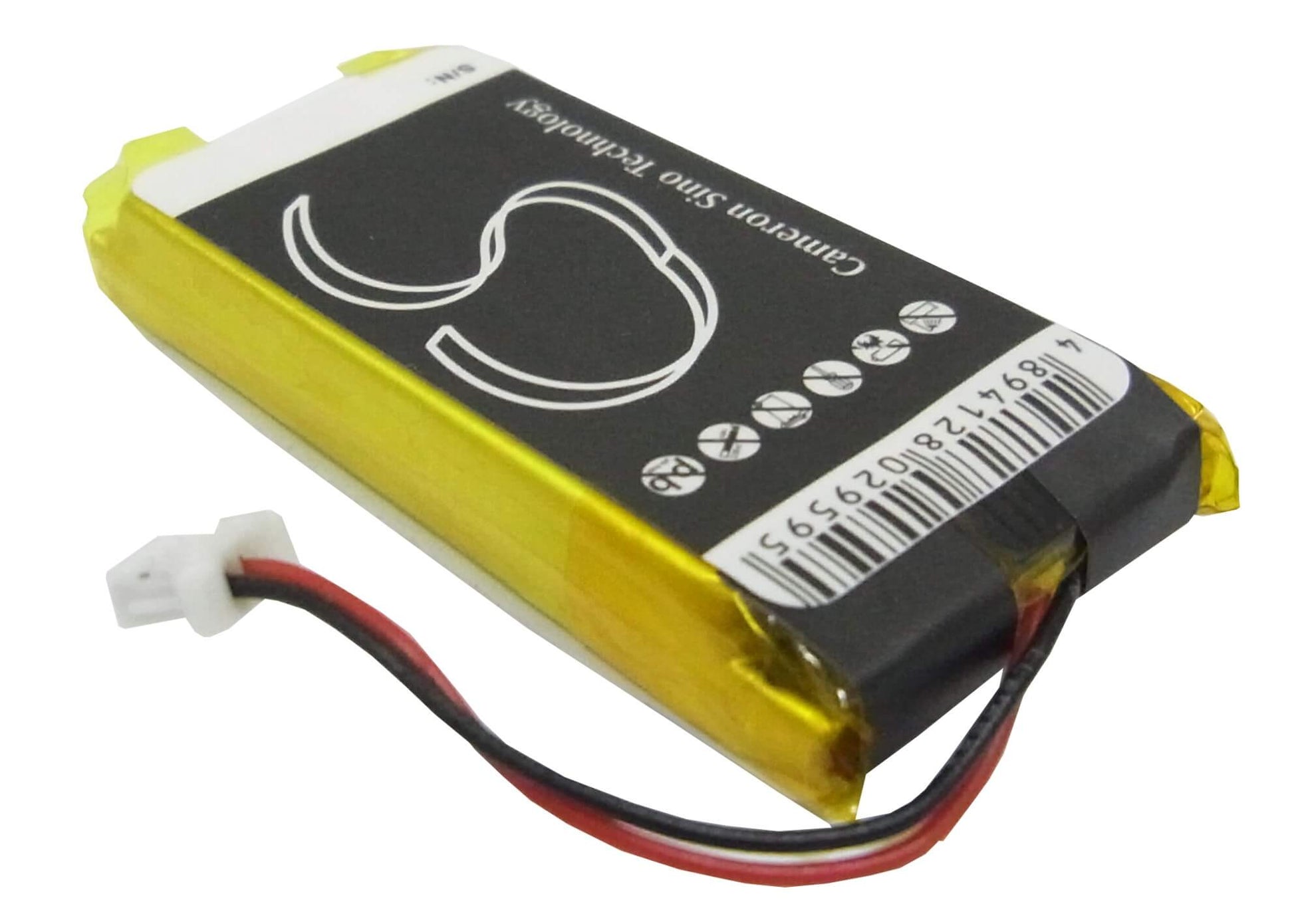 3.7V, 550mAh, Li-Polymer Battery fits Philips, Gogear Hdd082/17 2gb, 2.035Wh