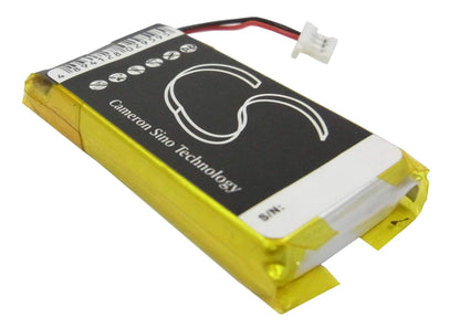3.7V, 550mAh, Li-Polymer Battery fits Philips, Gogear Hdd082/17 2gb, 2.035Wh