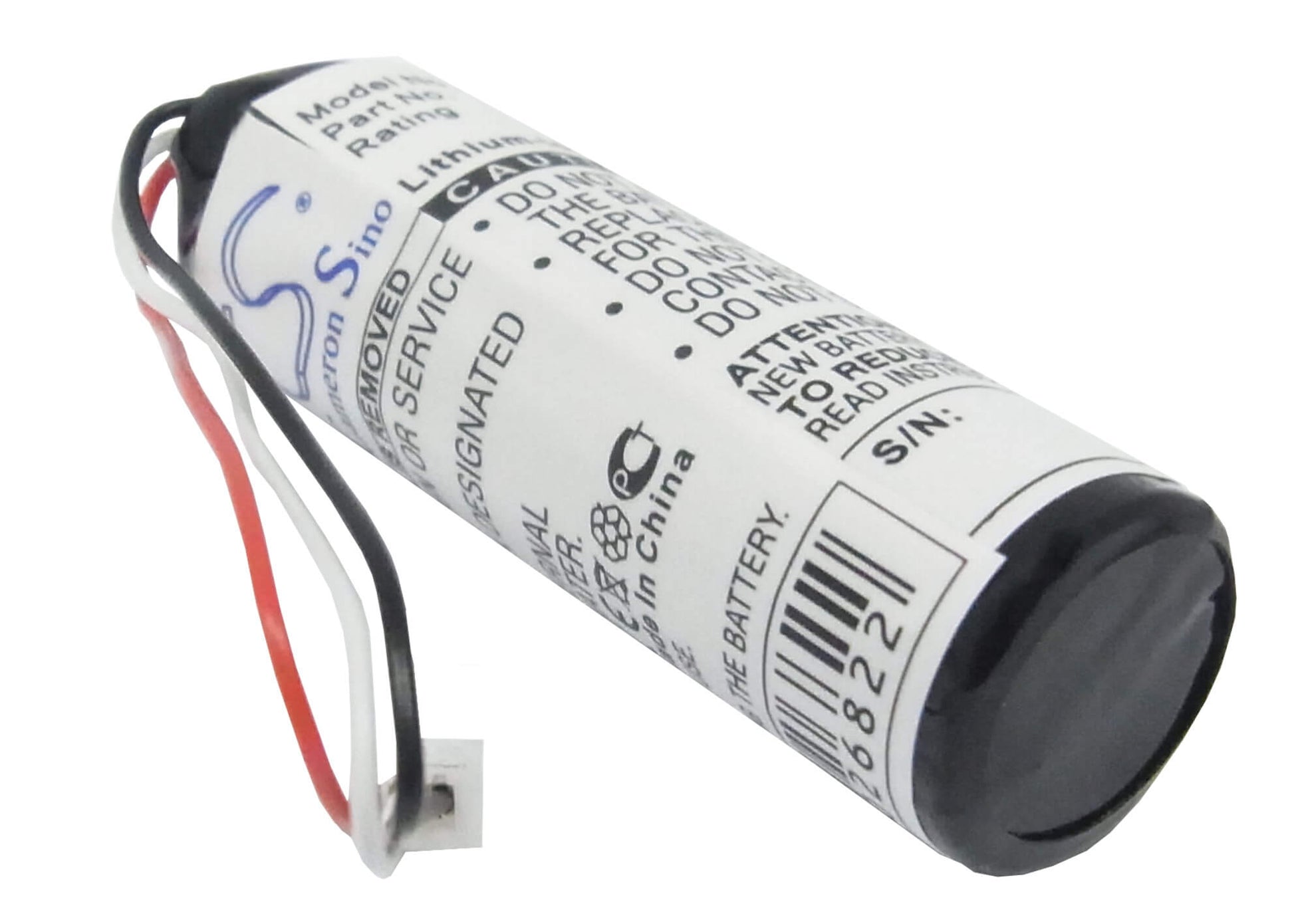 3.7V, 700mAh, Li-ion Battery fits Creative, Zen 20gb, 2.59Wh
