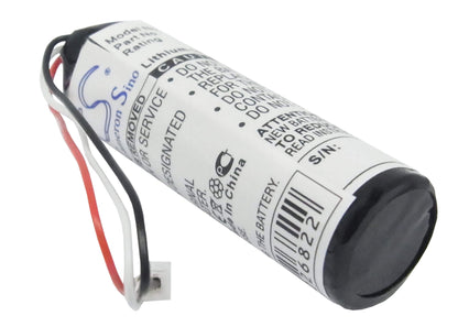 3.7V, 700mAh, Li-ion Battery fits Creative, Zen 20gb, 2.59Wh