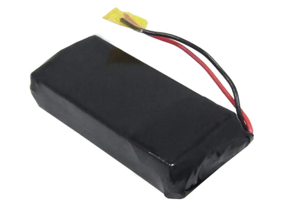 3.7V, 750mAh, Li-ion Battery fits Gateway, Dmp-x20 Mp3 Player, 2.775Wh