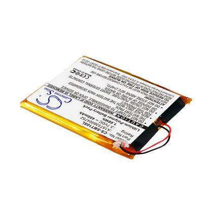3.7V, 450mAh, Li-Polymer Battery fits Samsung, Yp-t10j, Yp-t10jab, 1.665Wh
