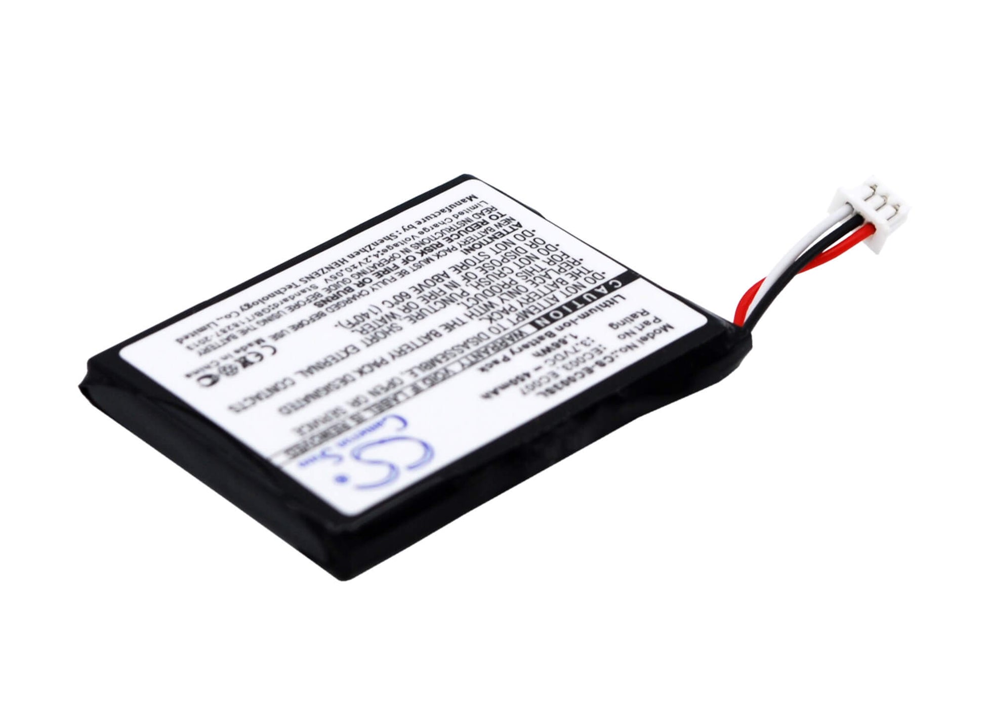 3.7V, 450mAh, Li-ion Battery fits Apple, Ipod Mini 4gb, Ipod Mini 6gb, 1.665Wh