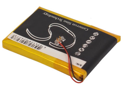 3.7V, 600mAh, Li-Polymer Battery fits Samsung, Yp-k5, Yp-k5j, 2.22Wh