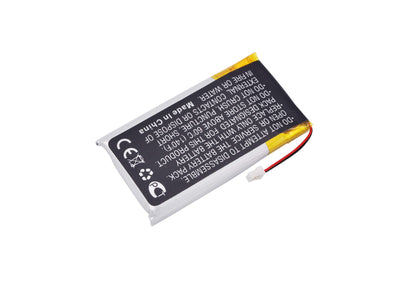 3.7V, 270mAh, Li-Polymer Battery fits Sony, Nw-s603f, Nw-s703f, 0.999Wh