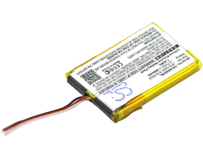 3.7V, 400mAh, Li-Polymer Battery fits Apple, Ipod Nano 2gb, Ipod Nano 4gb, 1.48Wh