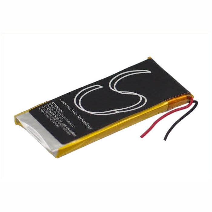 3.7V, 110mAh, Li-Polymer Battery fits Apple, Ipod Nano 6th, Ipod Nano 6th Generation, 0.407Wh