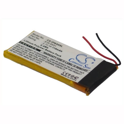 3.7V, 110mAh, Li-Polymer Battery fits Apple, Ipod Nano 6th, Ipod Nano 6th Generation, 0.407Wh