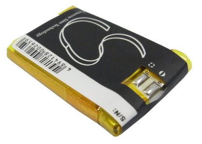 3.7V, 250mAh, Li-Polymer Battery fits Apple, Ipod Shuffle, Ipod Shuffle Mb226ll/a, 0.925Wh