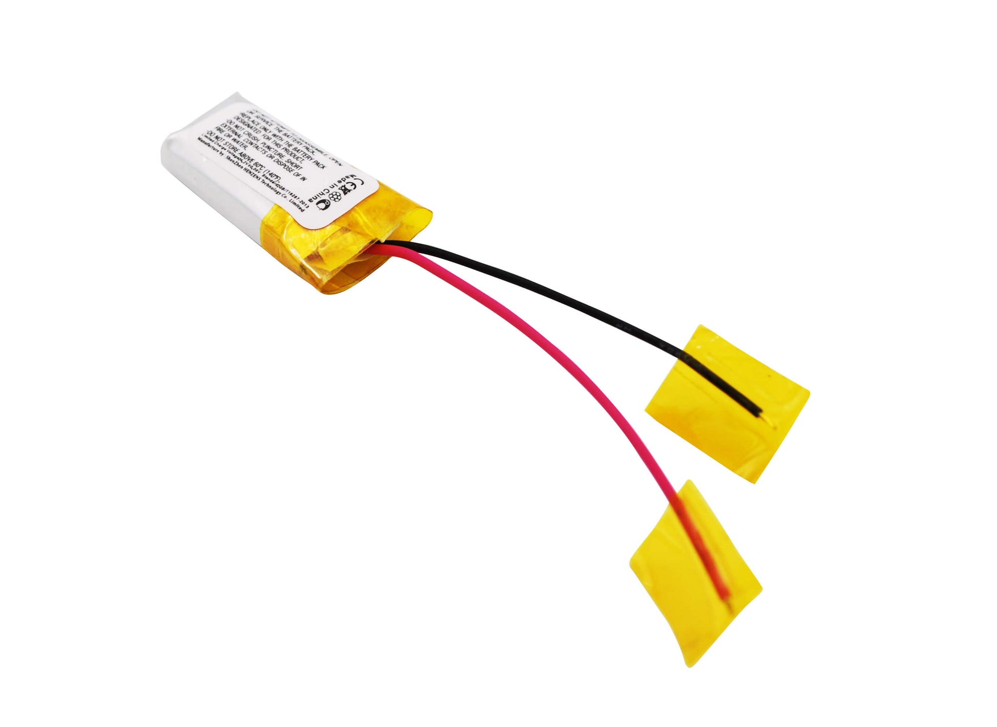 3.7V, 150mAh, Li-Polymer Battery fits Sony, Nwz-w262, 0.555Wh