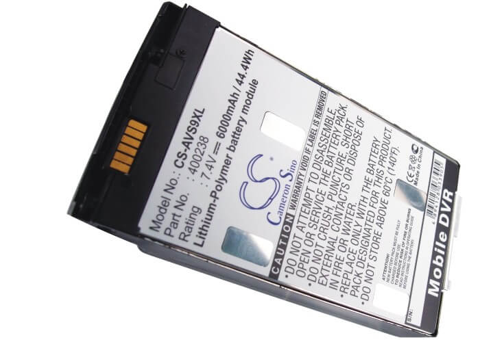 7.4V, 6000mAh, Li-Polymer Battery fits Archos, 9, 9 Tablet Pc, 44.4Wh