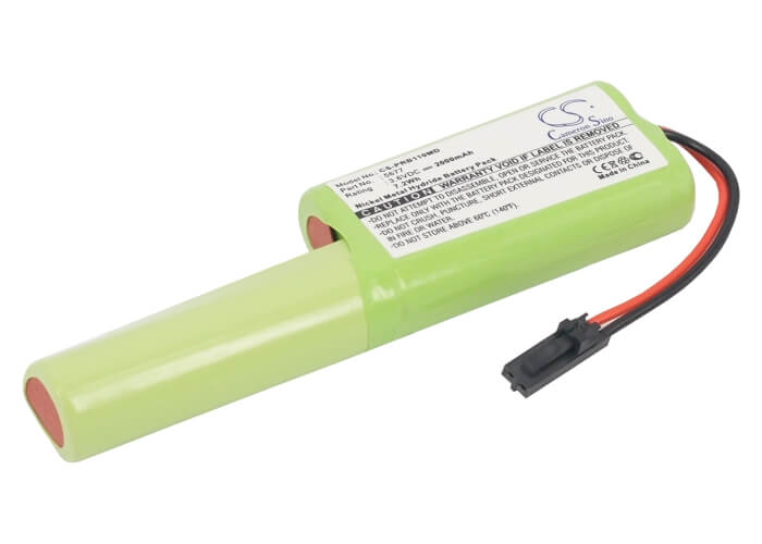 3.6V, 2000mAh, Ni-MH Battery fits Puritan Bennett, Nellcor, Pb110, 7.2Wh